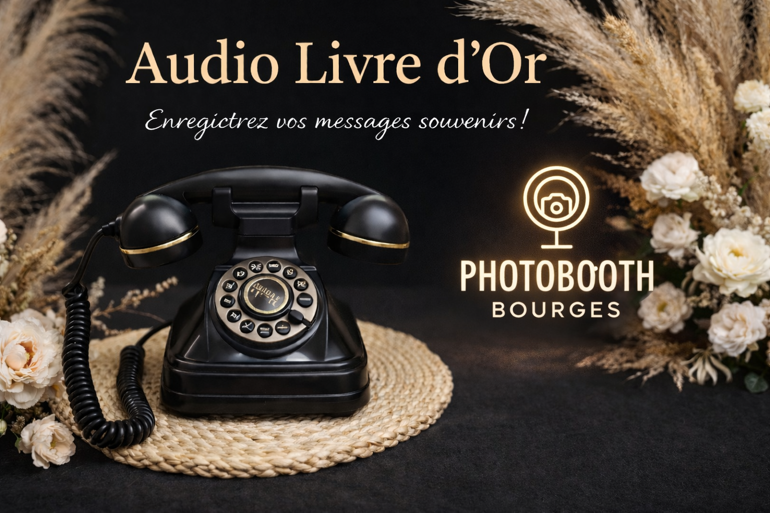 Livre d’or audio Photobooth Bourges