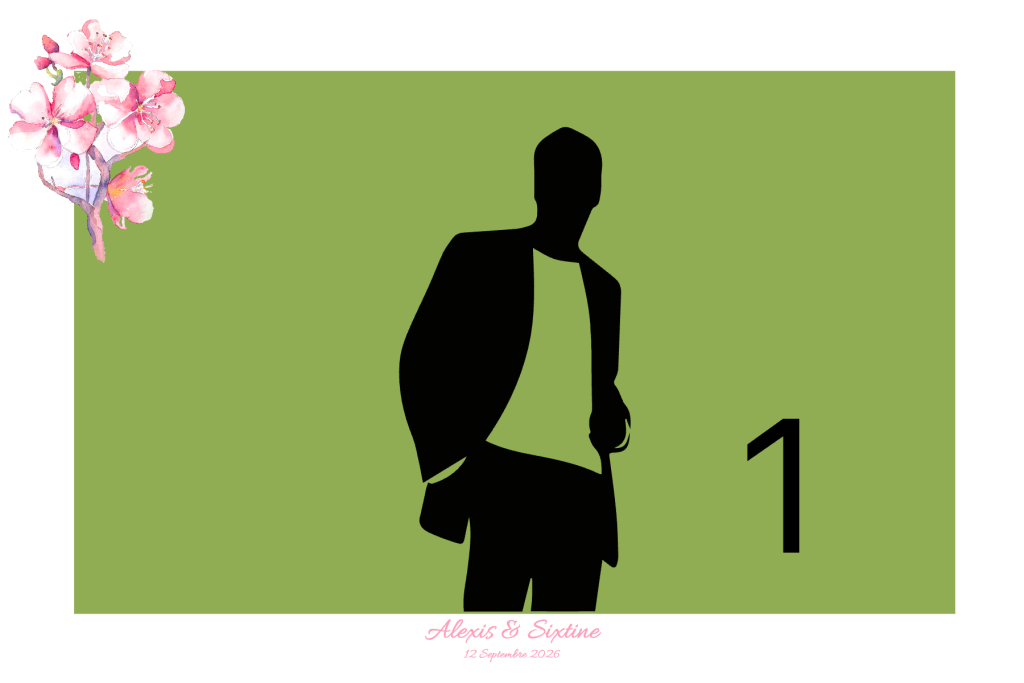 Personnalisation de vos photos photobooth. Alexis & Sixtine — Fleurs de cerisier